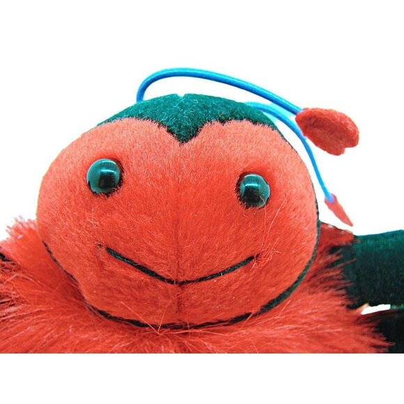 Galerie Love Bug Stuffed Animal Plush Toy Lady Bug Collectible Red Adorable 5" - Picture 2 of 11